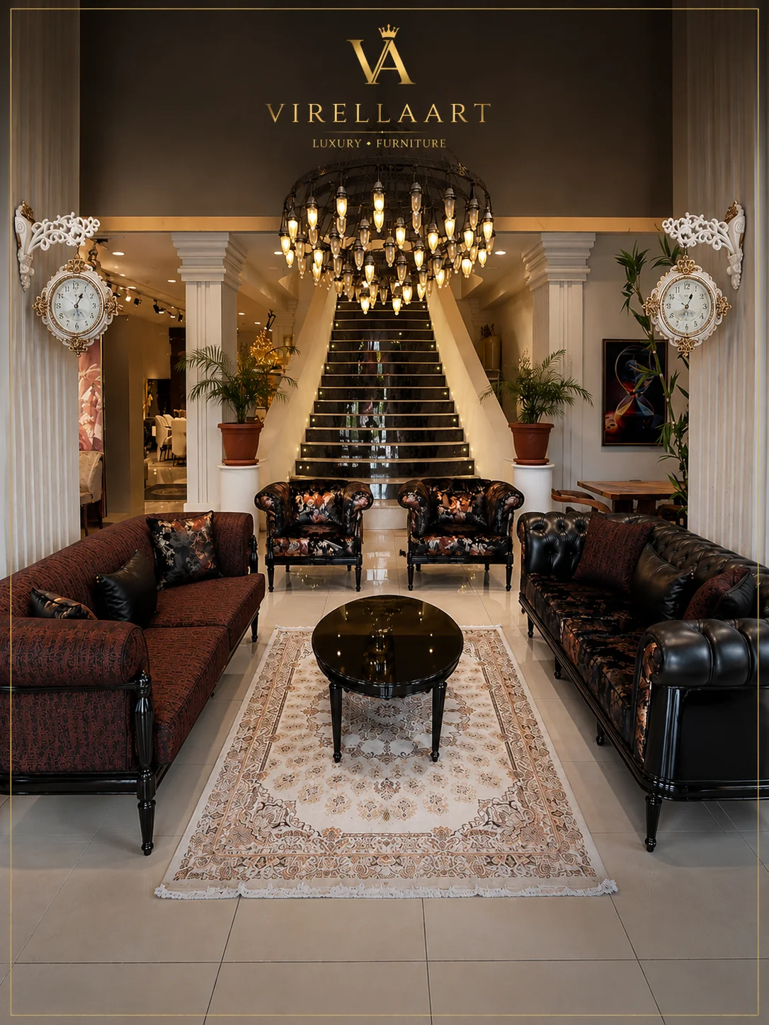 Alex Luxury Living Room Collection by VIRELLAART