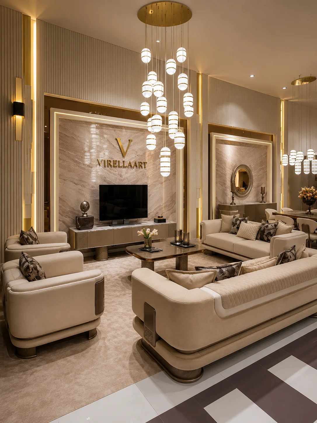 Aspendos Luxury Living Room Collection by VIRELLAART