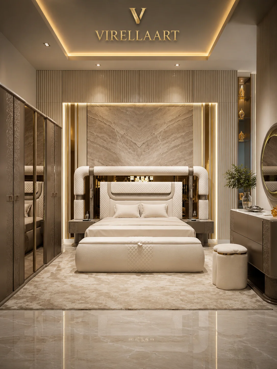 Aspendos Luxury Bedroom Collection by VIRELLAART