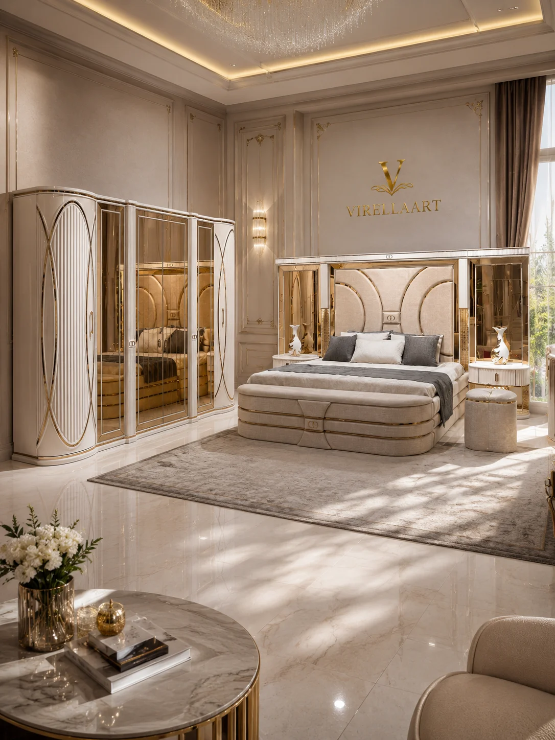 Delux Luxury Bedroom Collection by VIRELLAART