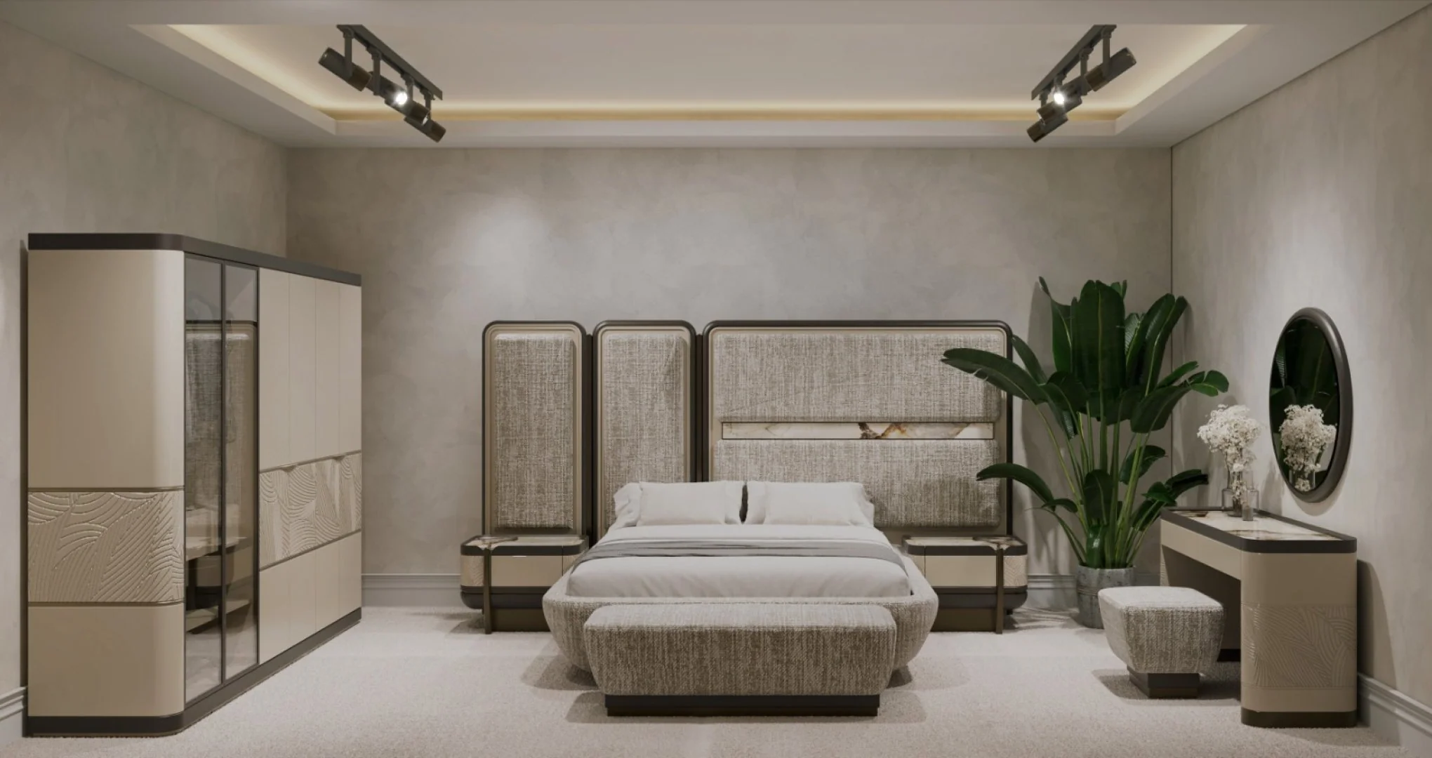 KANO Modern Schlafzimmer Set 4