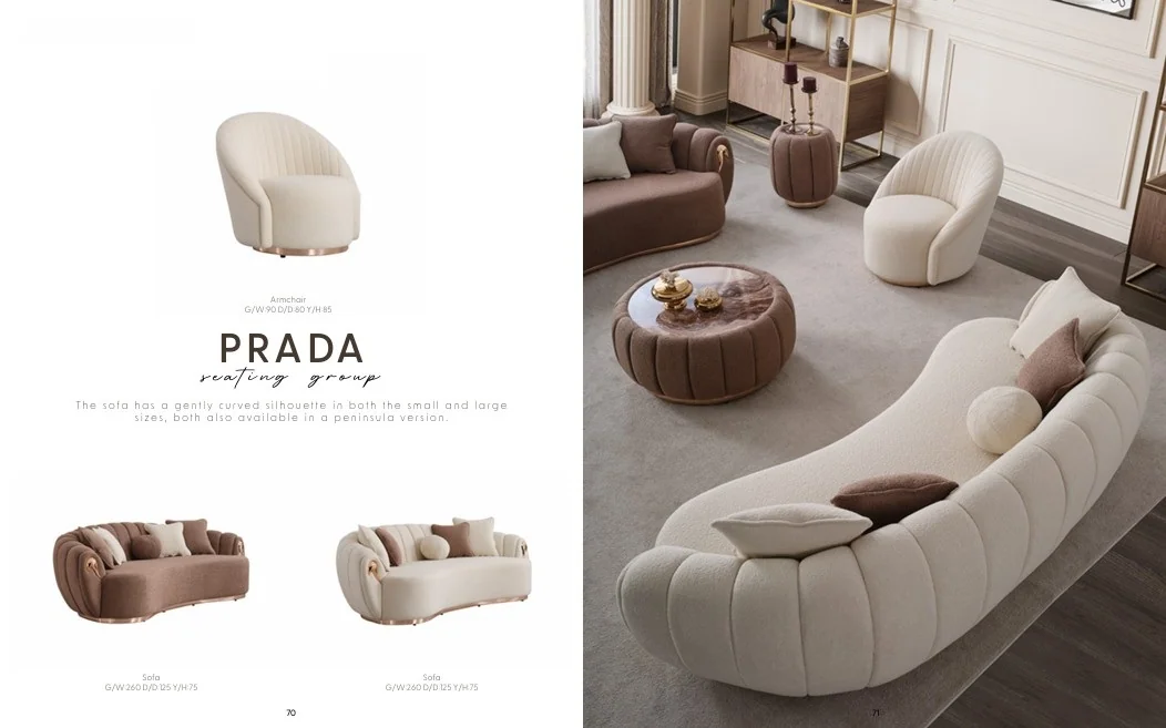 PRADA Sofa Set 4