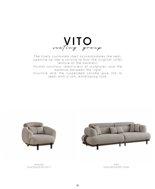 VITO Sofa Set 5