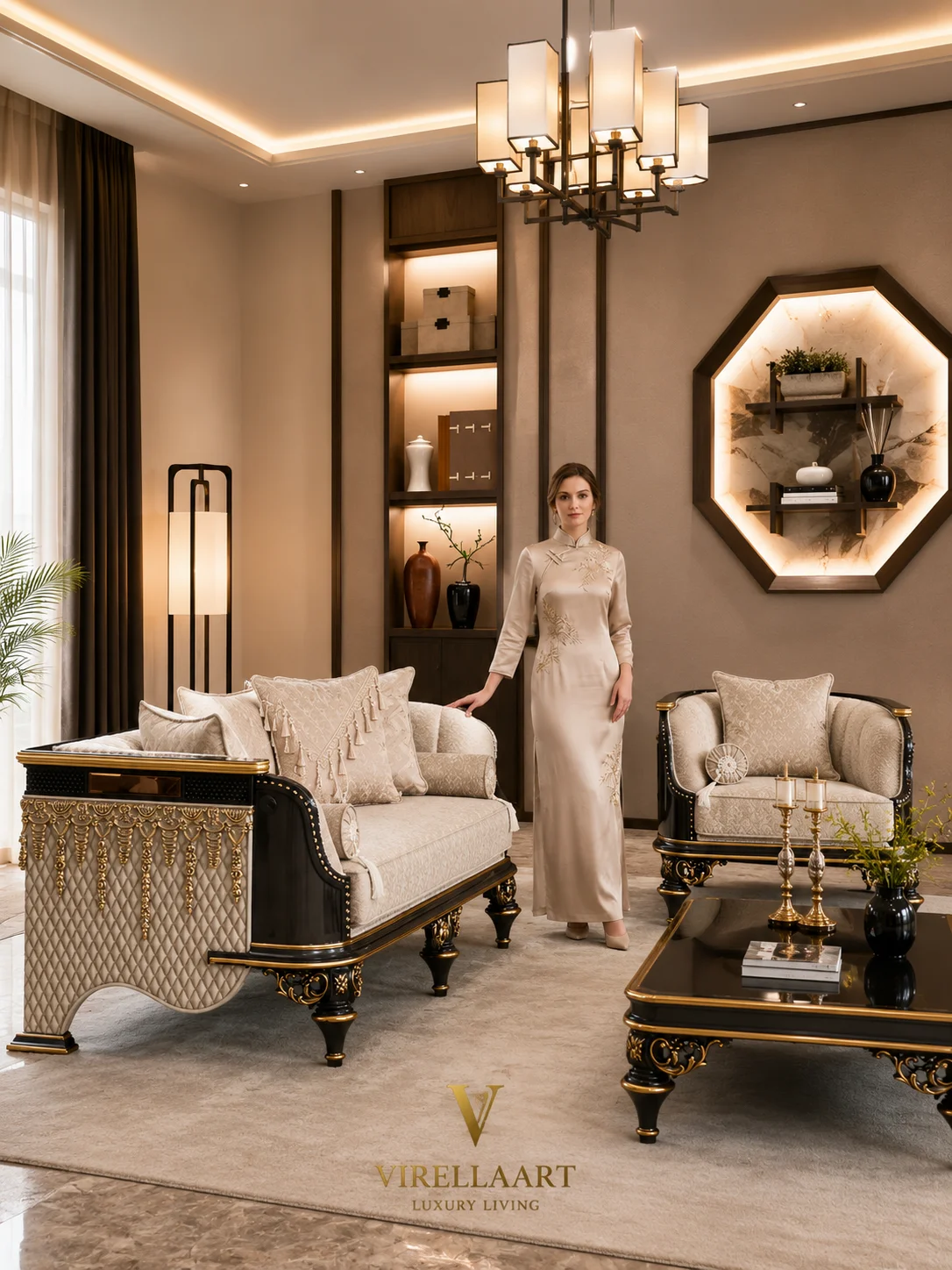 Vizyon Luxury Living Room Collection by VIRELLAART